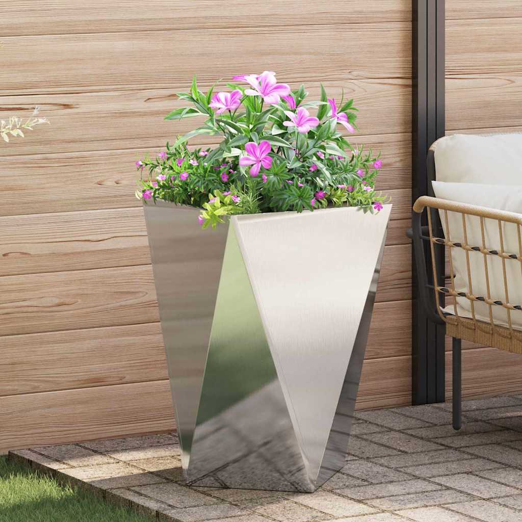 Jardinière Rouillé Acier Patiné