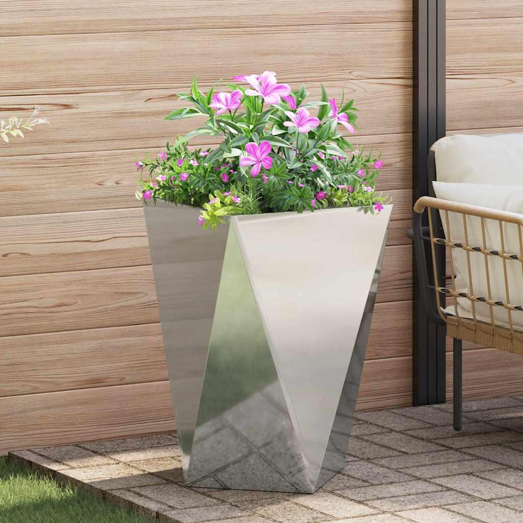 Jardinière Rouillé Acier Patiné