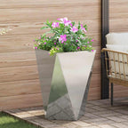 Jardinière Rouillé Acier Patiné