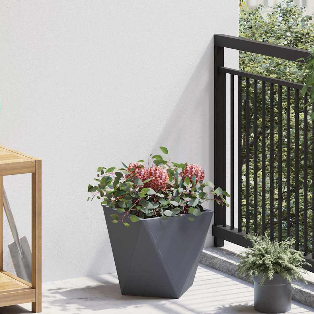 Jardinière Rouillé Acier Patiné