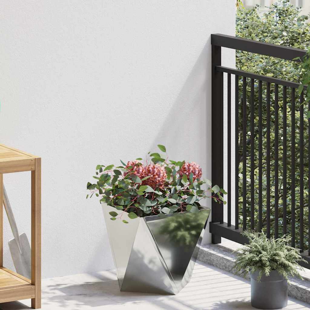 Jardinière Rouillé Acier Patiné