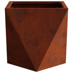 Jardinière Rouillé Acier Patiné