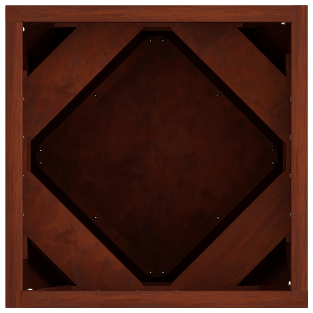 Jardinière Rouillé Acier Patiné