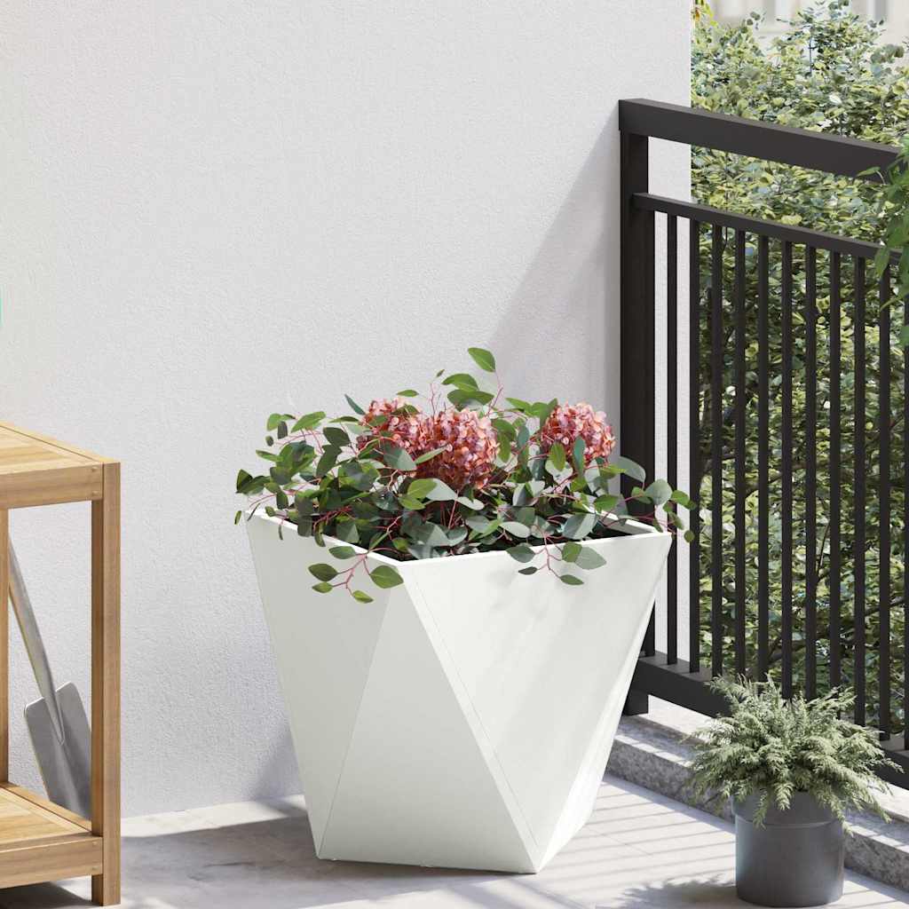 Jardinière Rouillé Acier Patiné