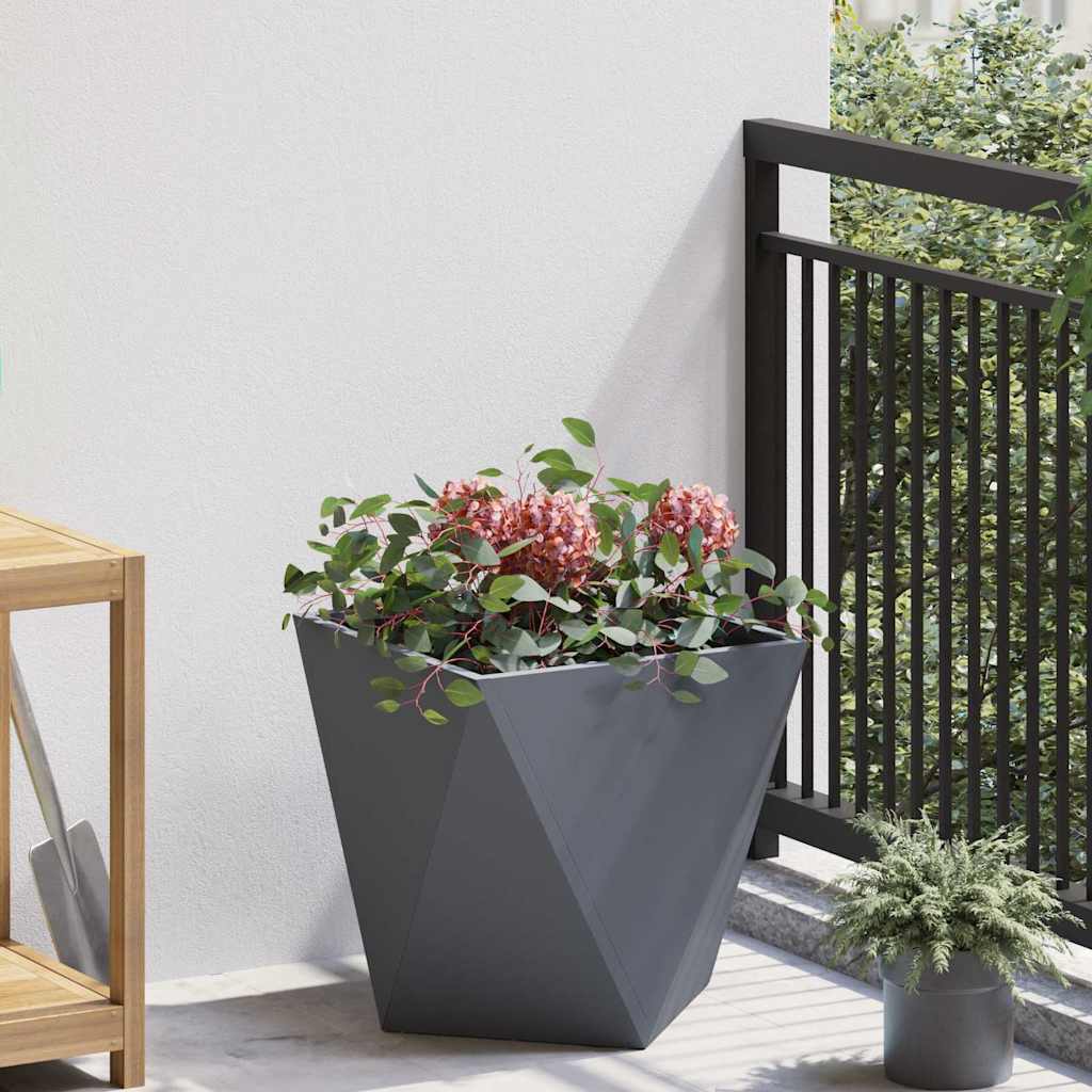 Jardinière Rouillé Acier Patiné