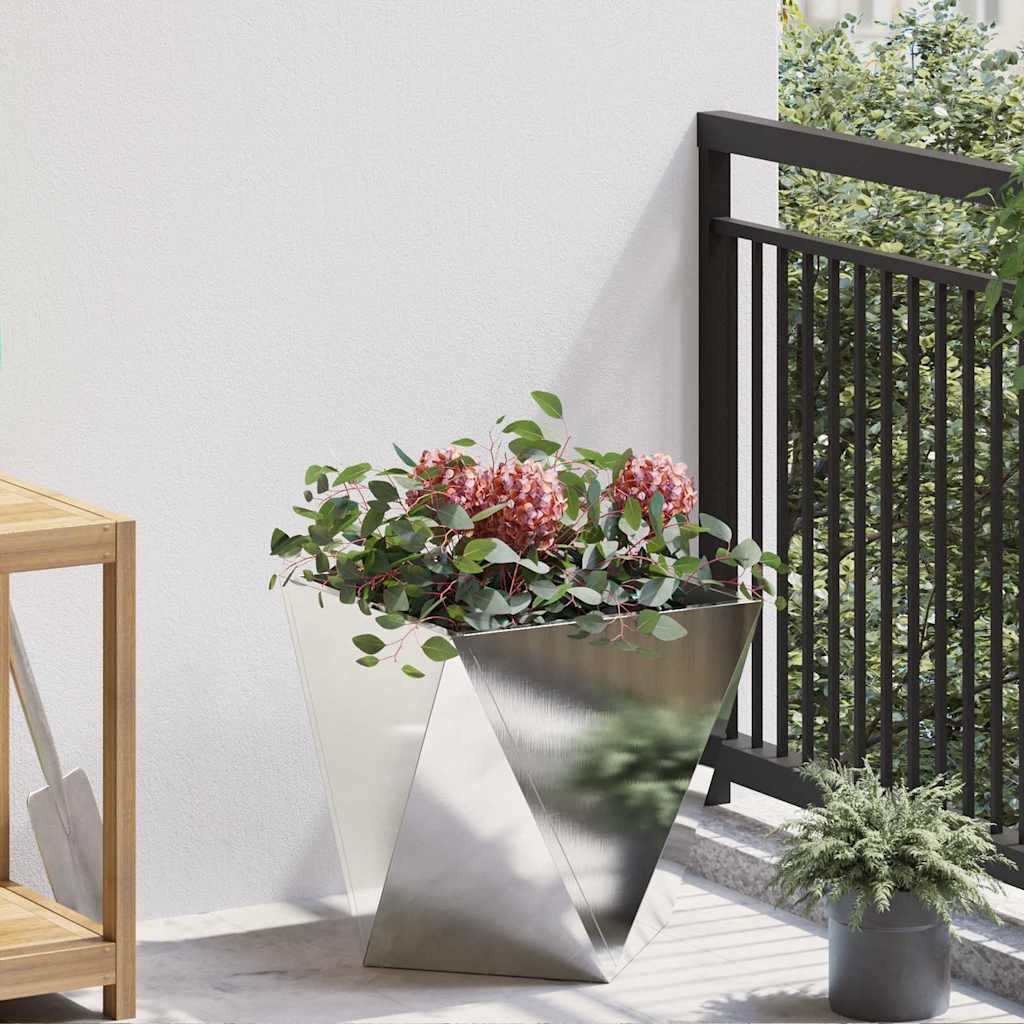 Jardinière Rouillé Acier Patiné