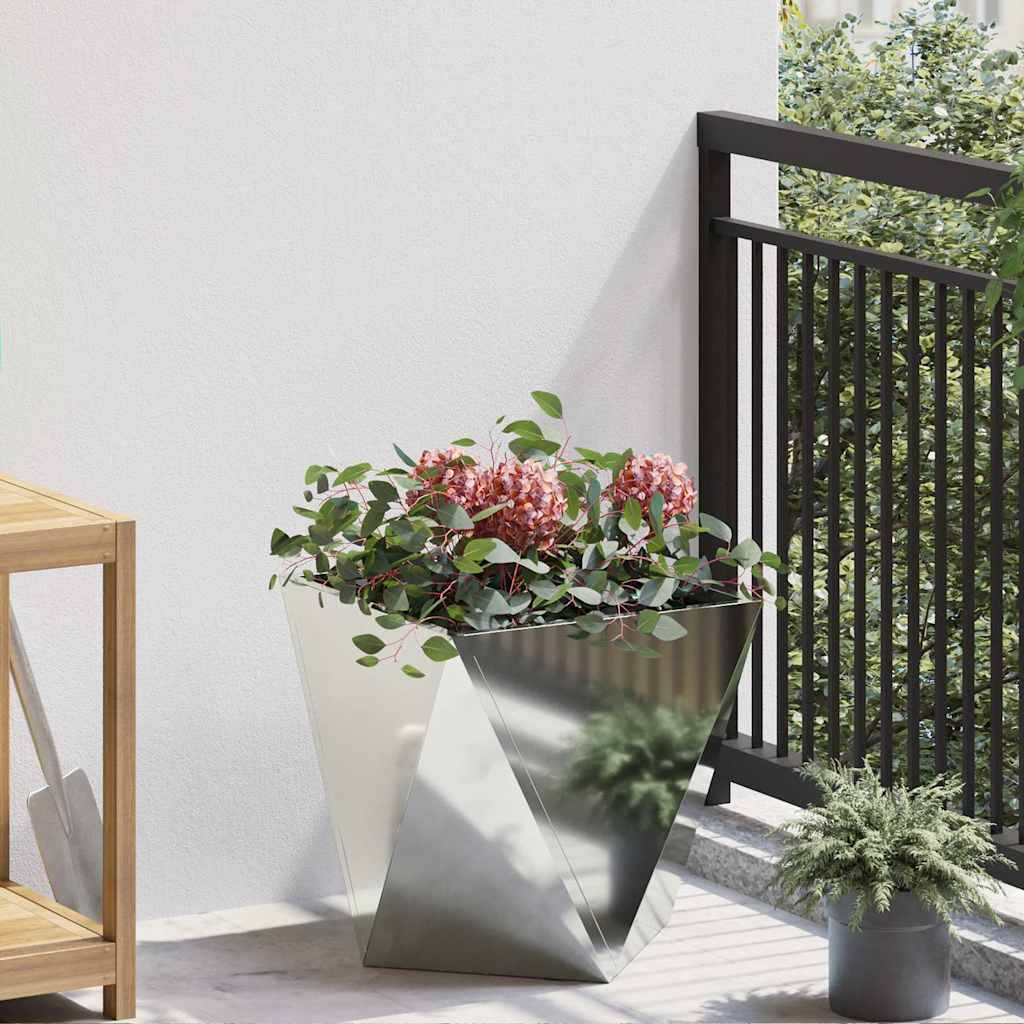 Jardinière Rouillé Acier Patiné