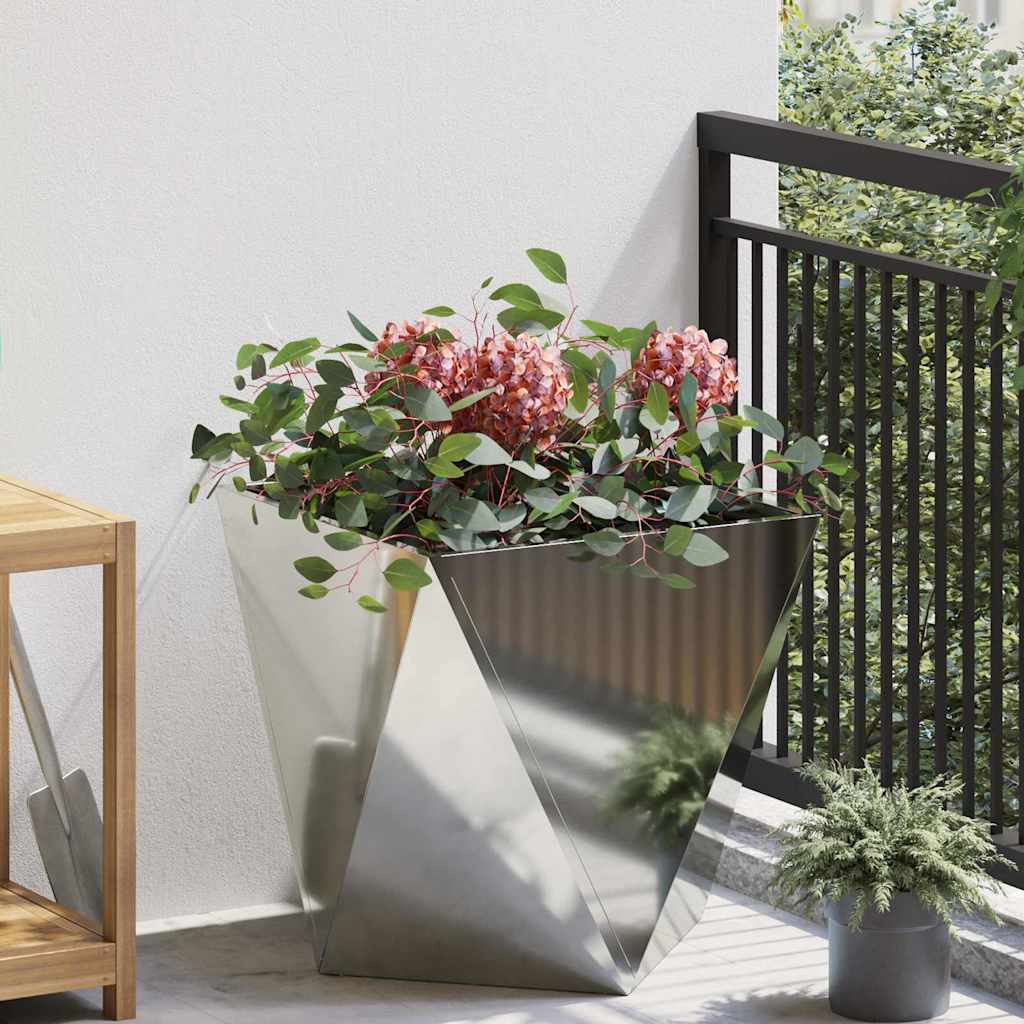 Jardinière Rouillé Acier Patiné