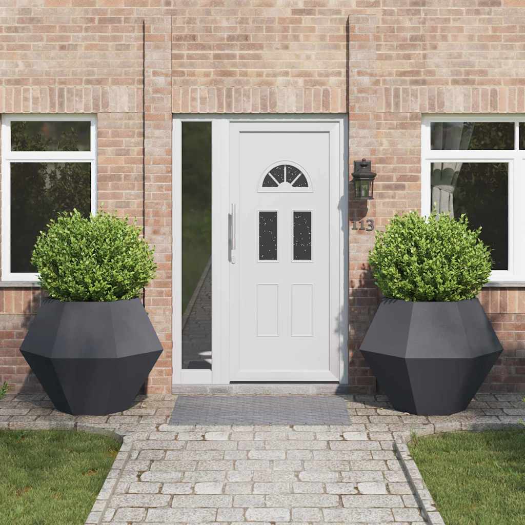 Jardinière 2 Pc Rouillé