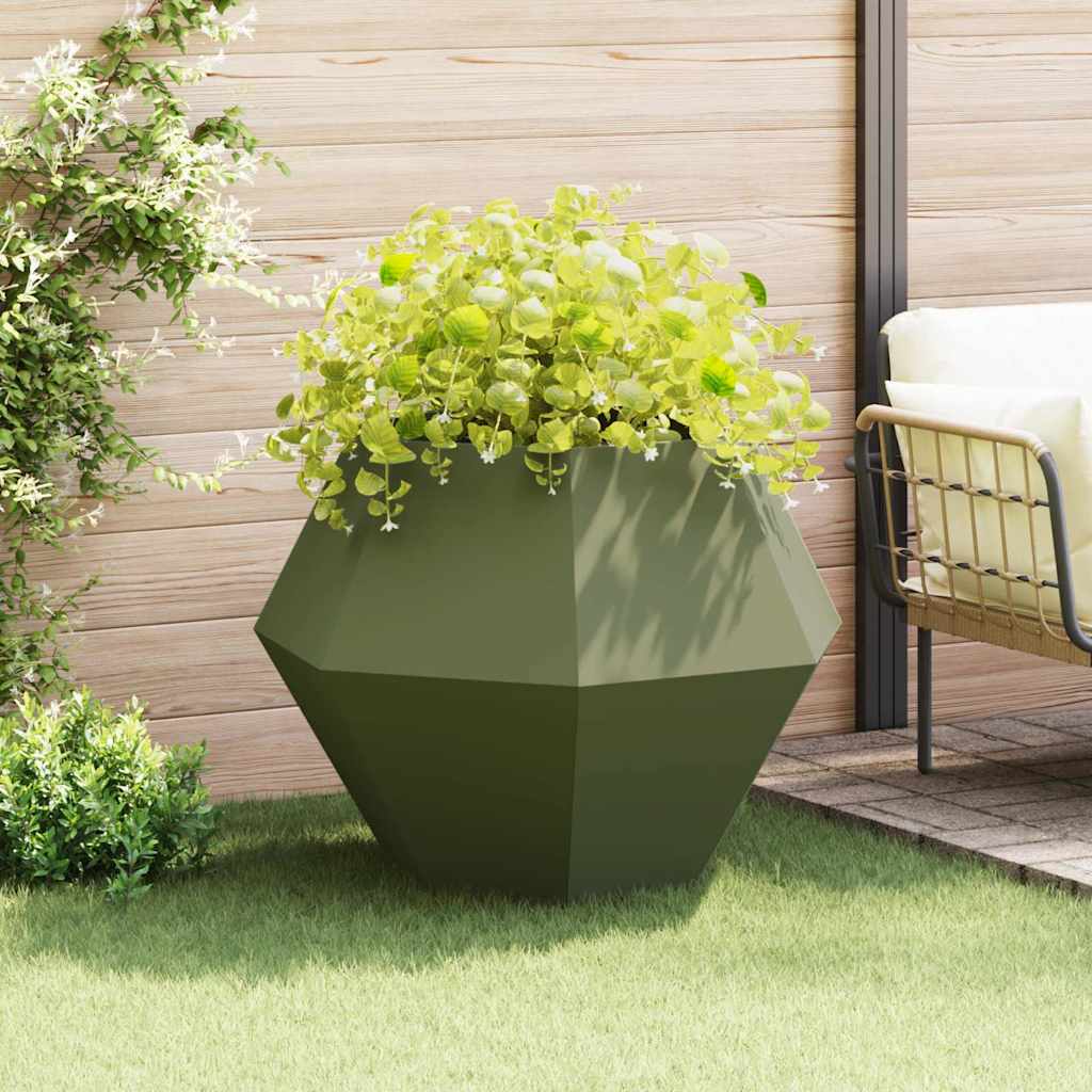 Jardinière 2 Pc Rouillé