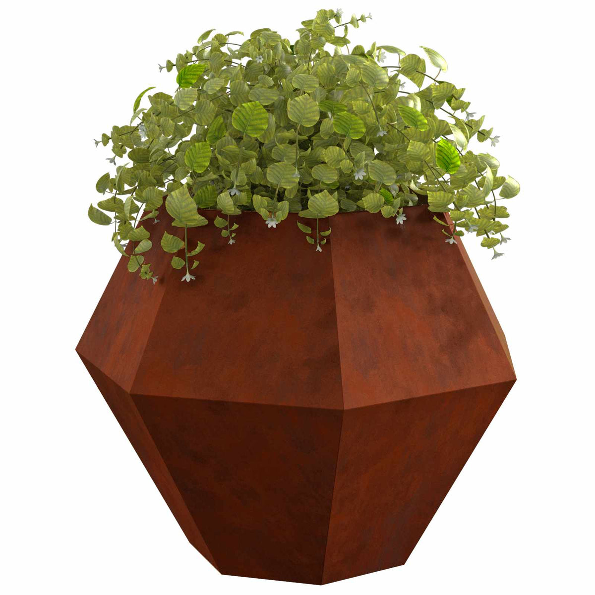 Jardinière 2 Pc Rouillé
