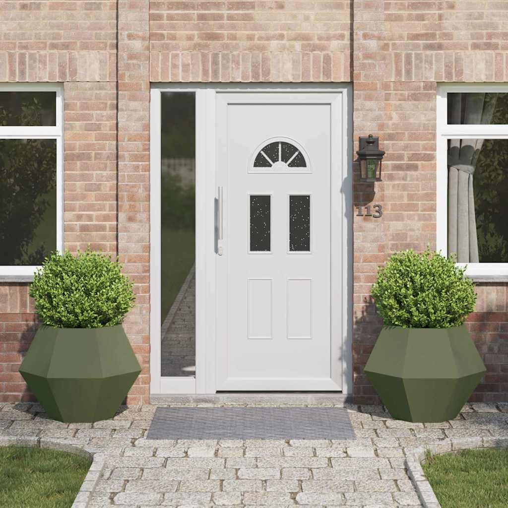 Jardinière 2 Pc Rouillé