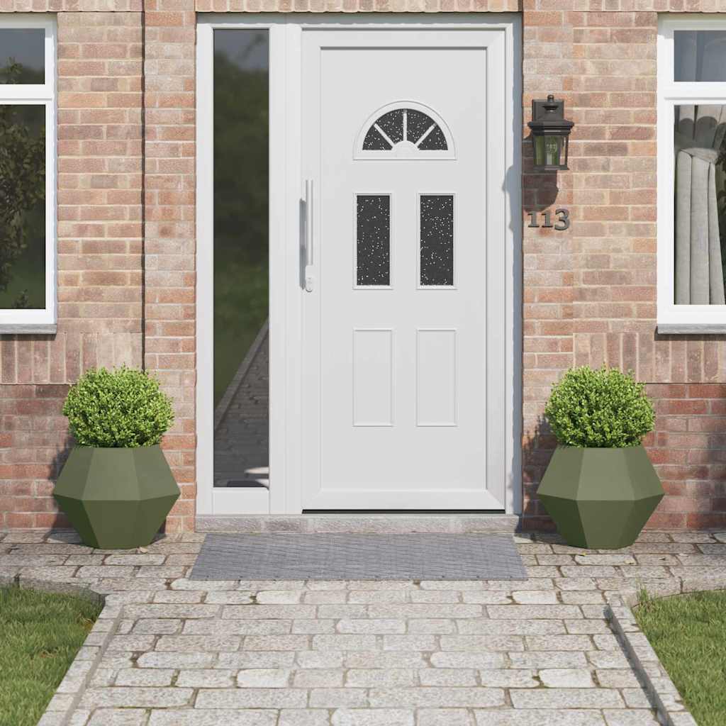 Jardinière 2 Pc Rouillé