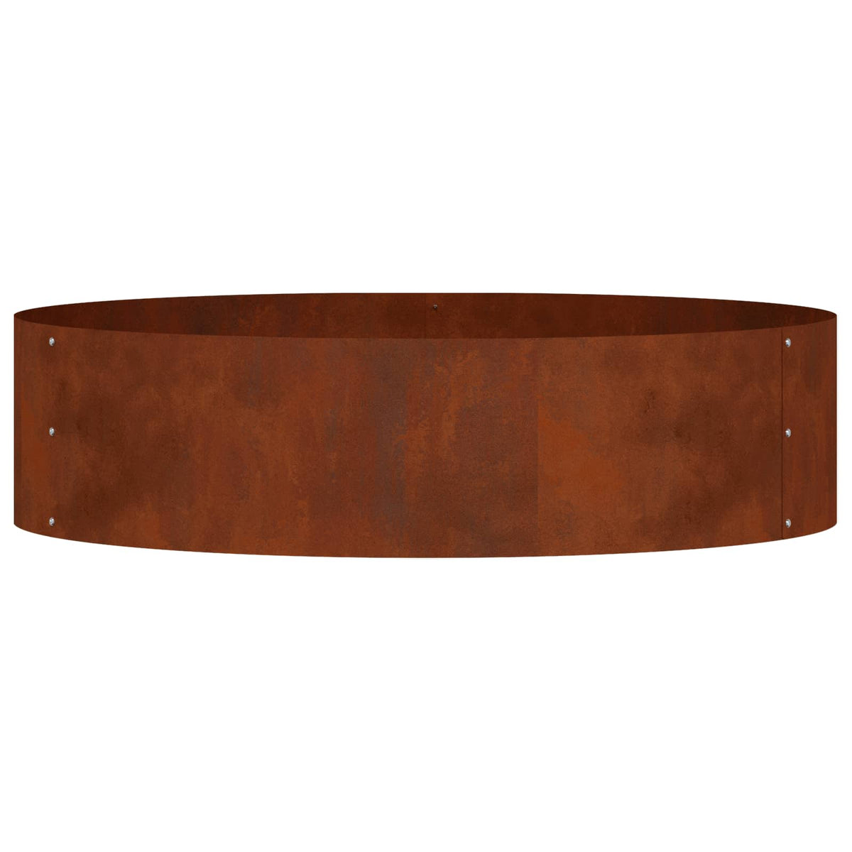 Anneau De Jardinière Rouillé 80 X 80 X 20 Cm Acier Patiné
