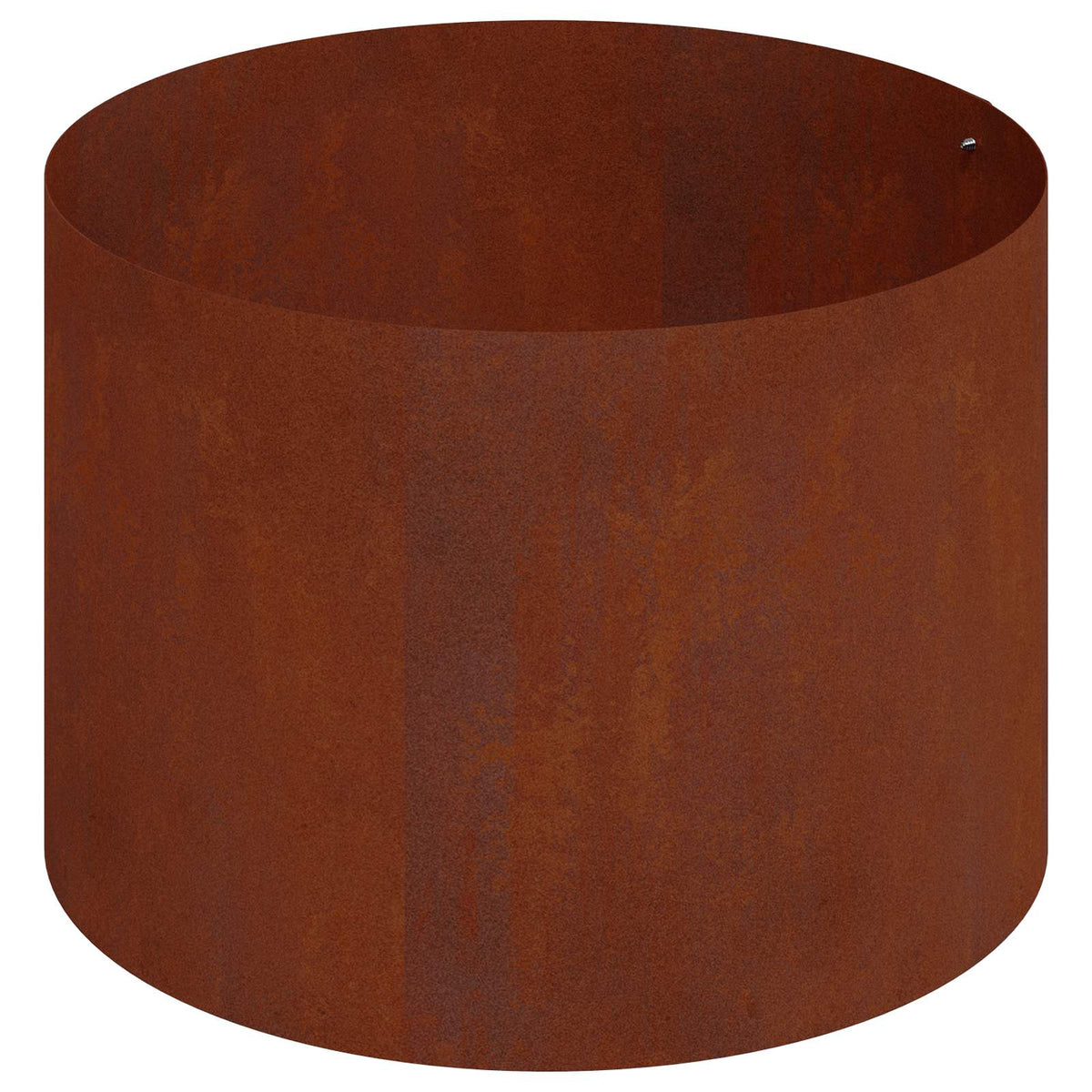 Cache-Pot De Jardin Rouillé 90 X 90 X 20 Cm Acier Patiné