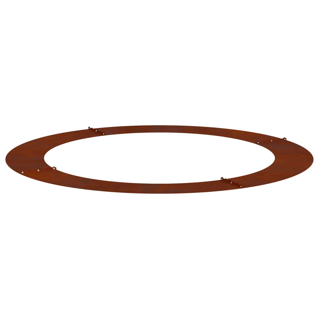 Adapté Pour Anneau D'arbre Plat Rouillé Ø90/
