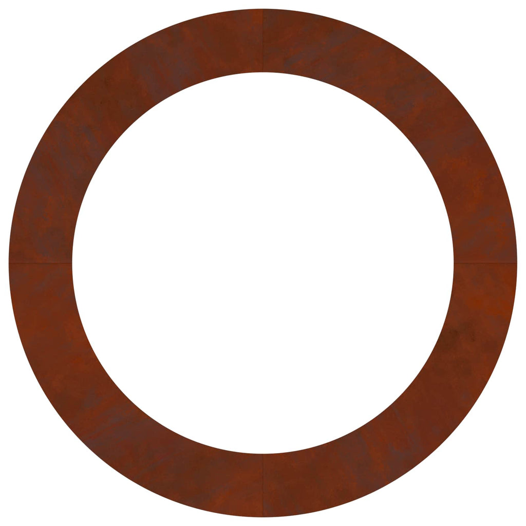 Adapté Pour Anneau D'arbre Plat Rouillé Ø90/