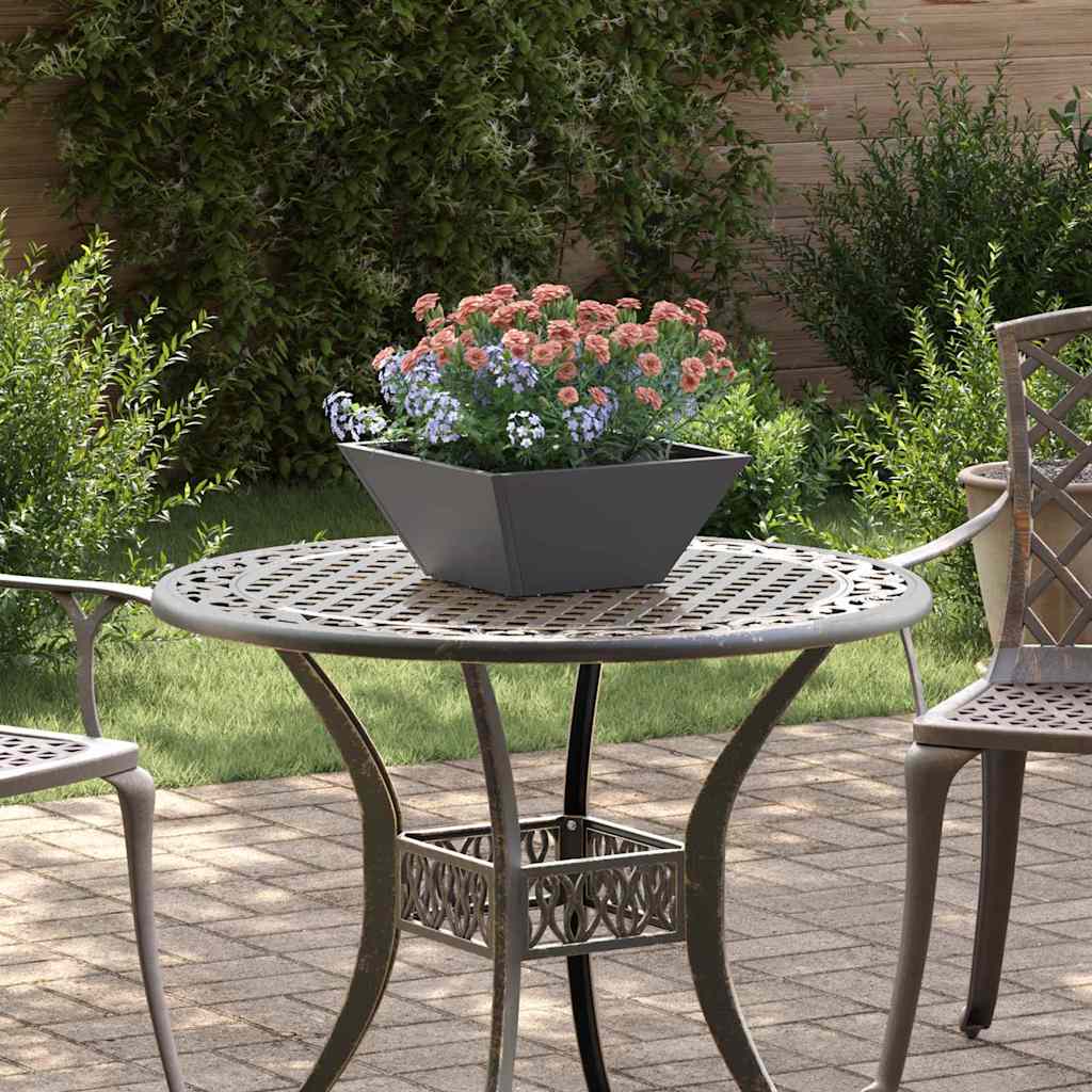 Cache-Pot De Jardin 5 Pc Rouillé