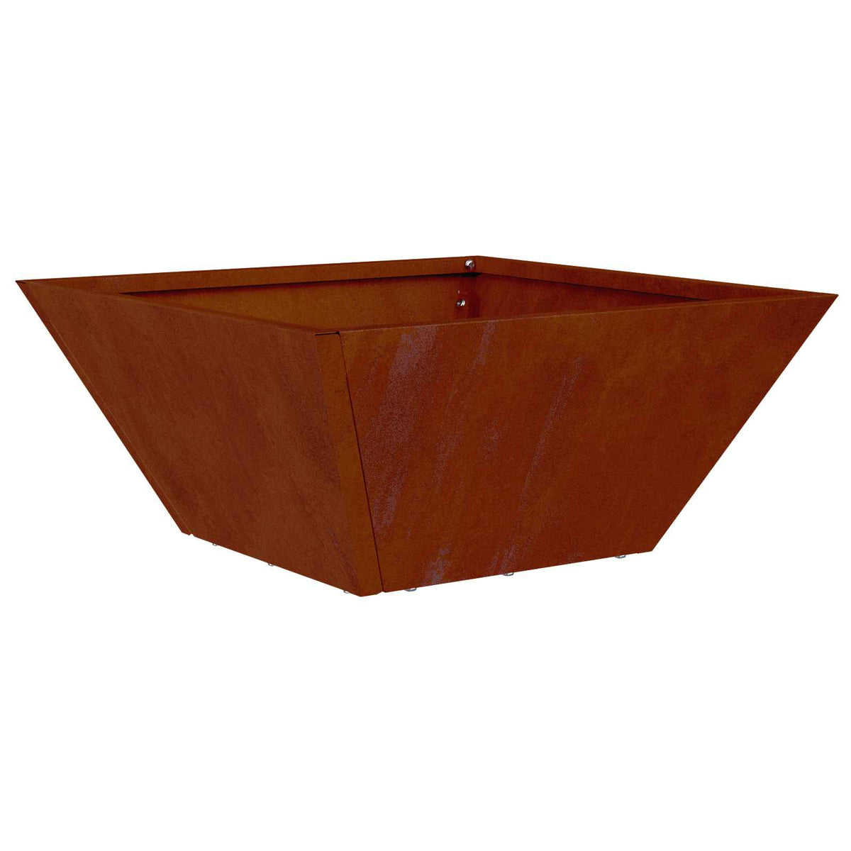Cache-Pot De Jardin 5 Pc Rouillé