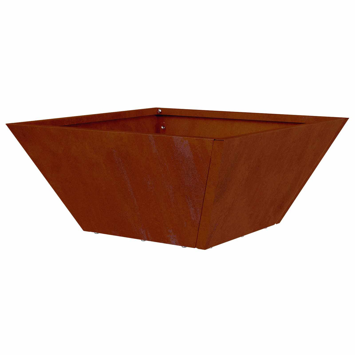 Cache-Pot De Jardin 5 Pc Rouillé