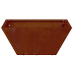 Cache-Pot De Jardin 5 Pc Rouillé