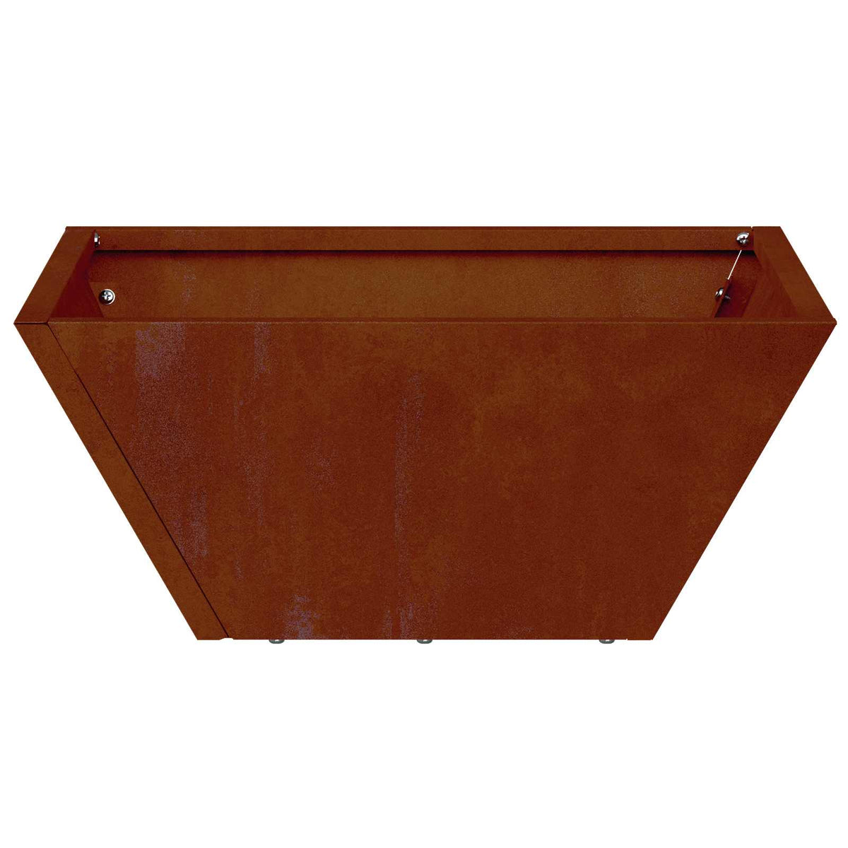 Cache-Pot De Jardin 5 Pc Rouillé