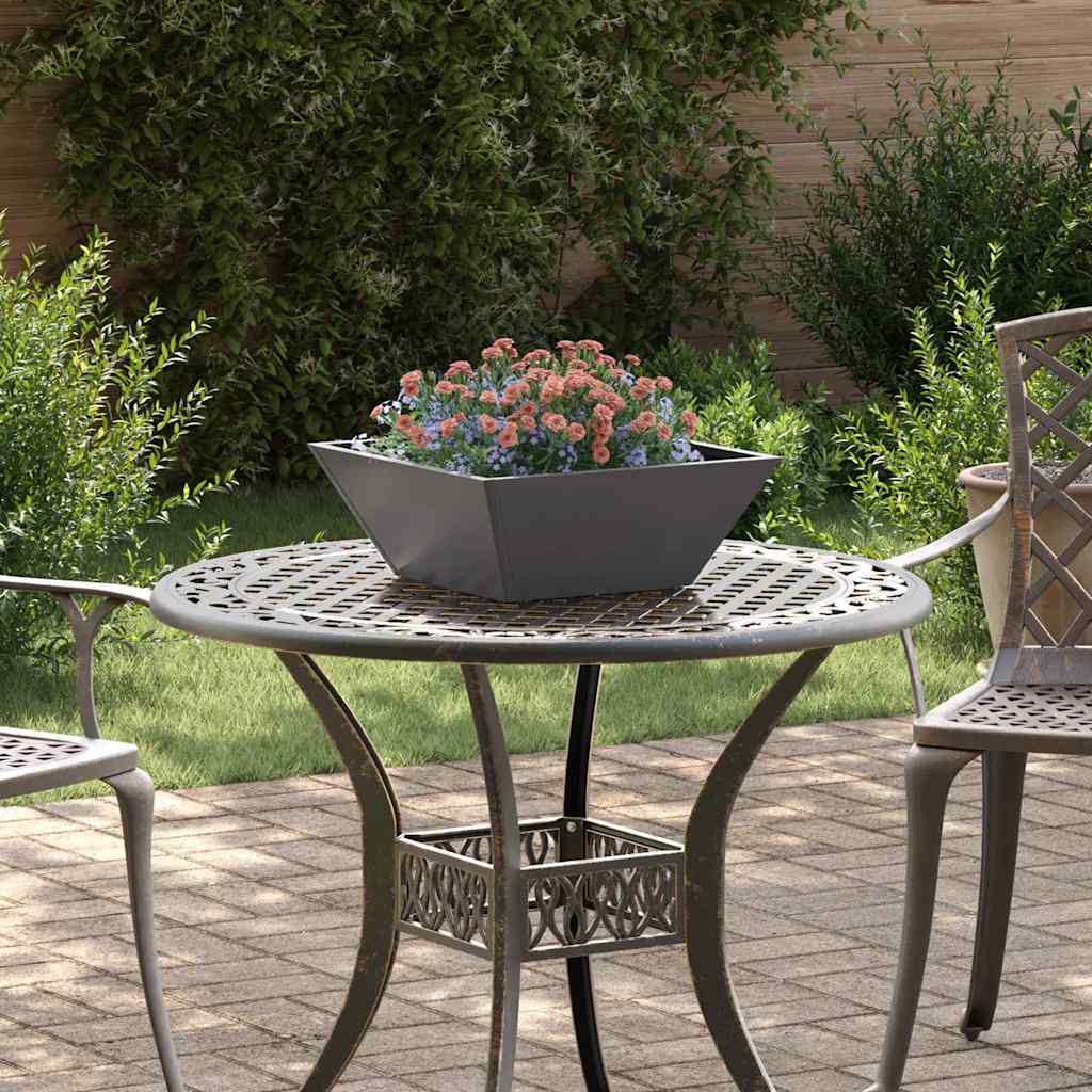 Cache-Pot De Jardin 5 Pc Rouillé