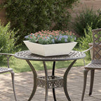 Cache-Pot De Jardin 5 Pc Rouillé