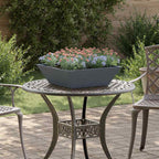Cache-Pot De Jardin 5 Pc Rouillé