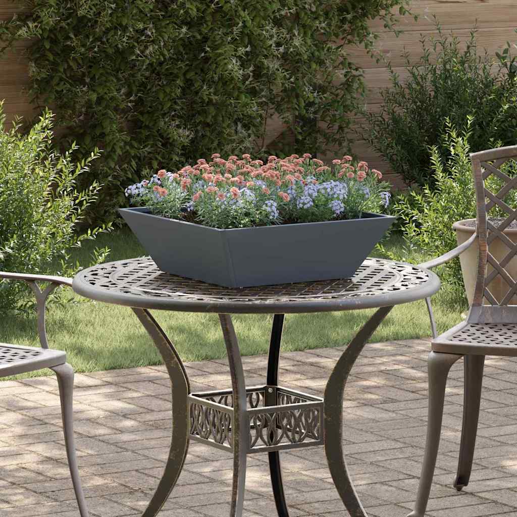 Cache-Pot De Jardin 5 Pc Rouillé