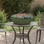 Cache-Pot De Jardin 5 Pc Rouillé