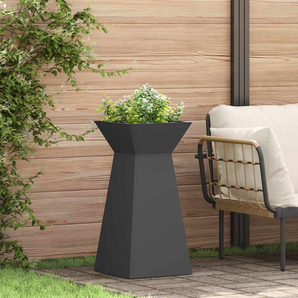 Jardinière À Pilier Rouillé