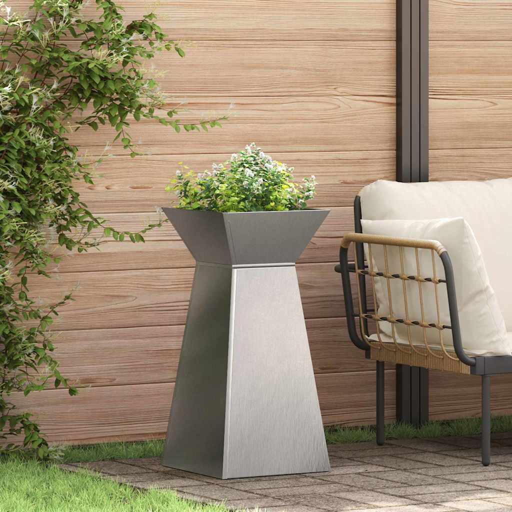 Jardinière À Pilier Rouillé