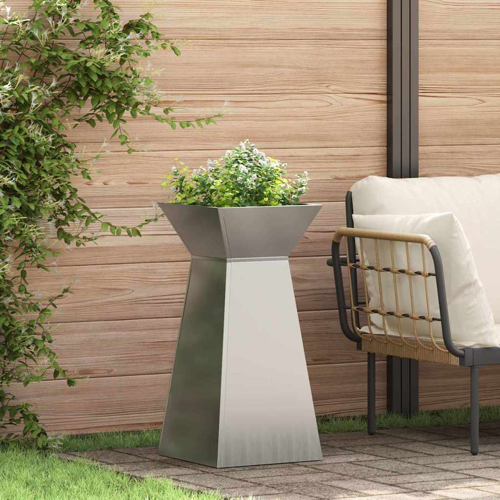 Jardinière À Pilier Rouillé