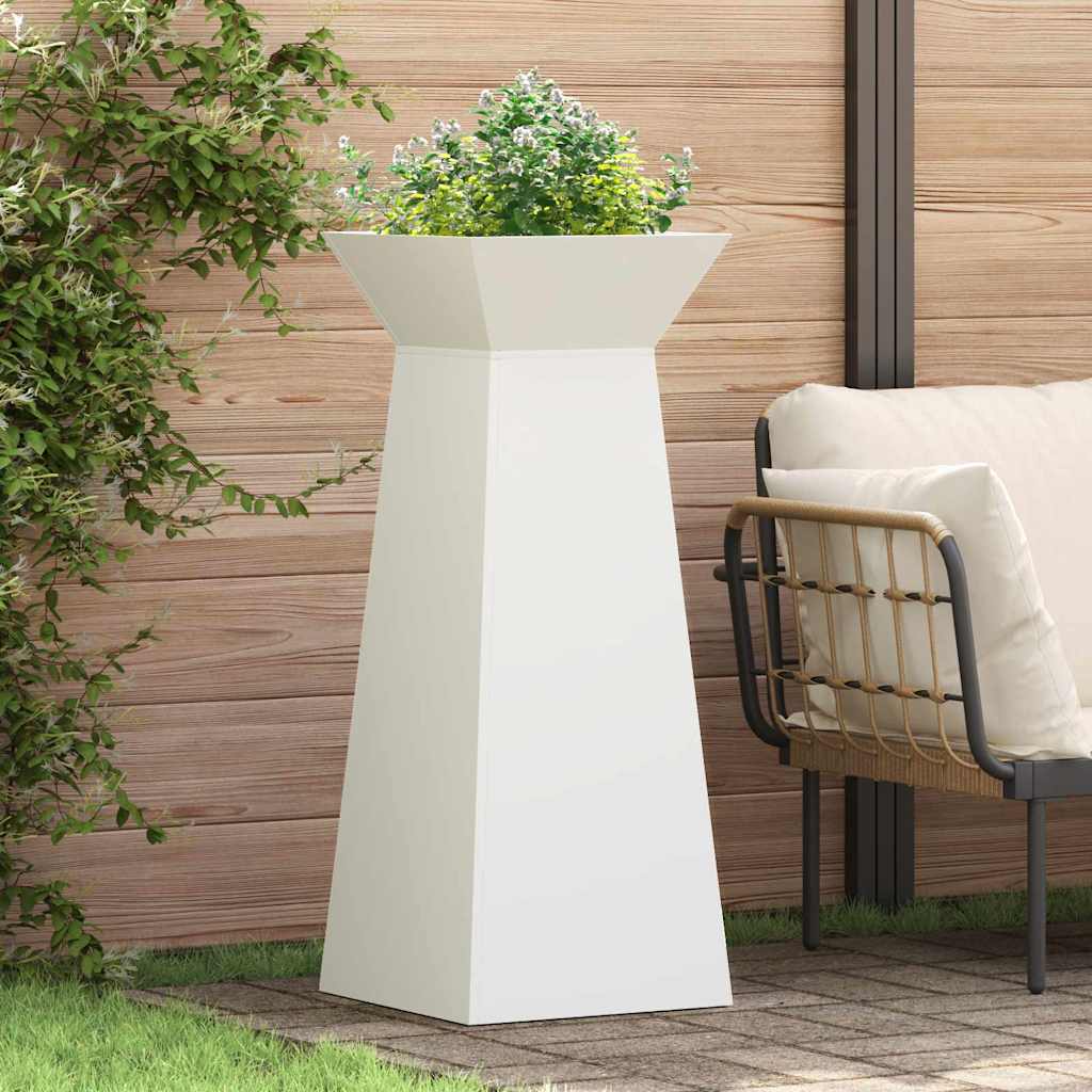 Jardinière À Pilier Rouillé