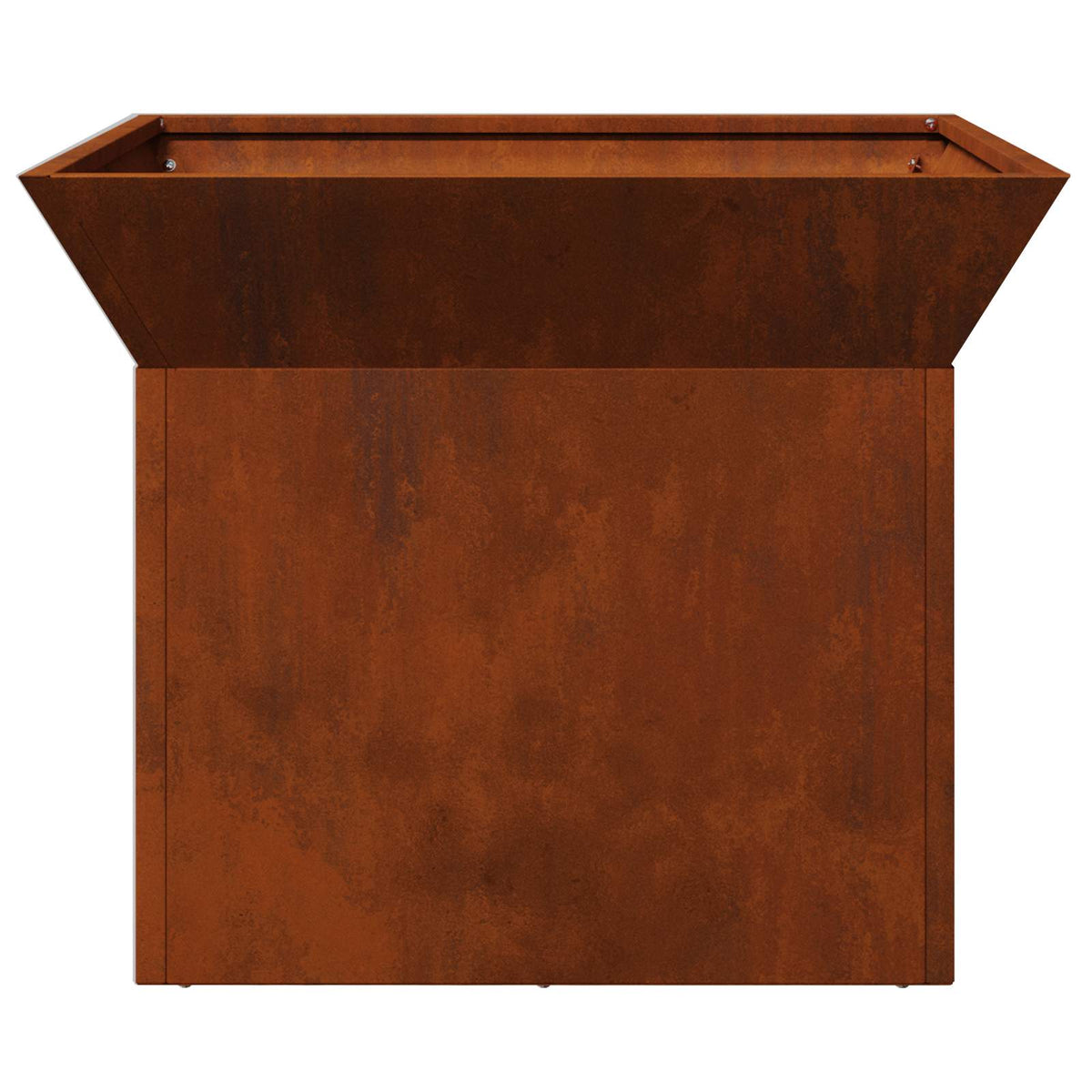 Foyer De Cheminée Rouillé 50 X 50 X 40 Cm