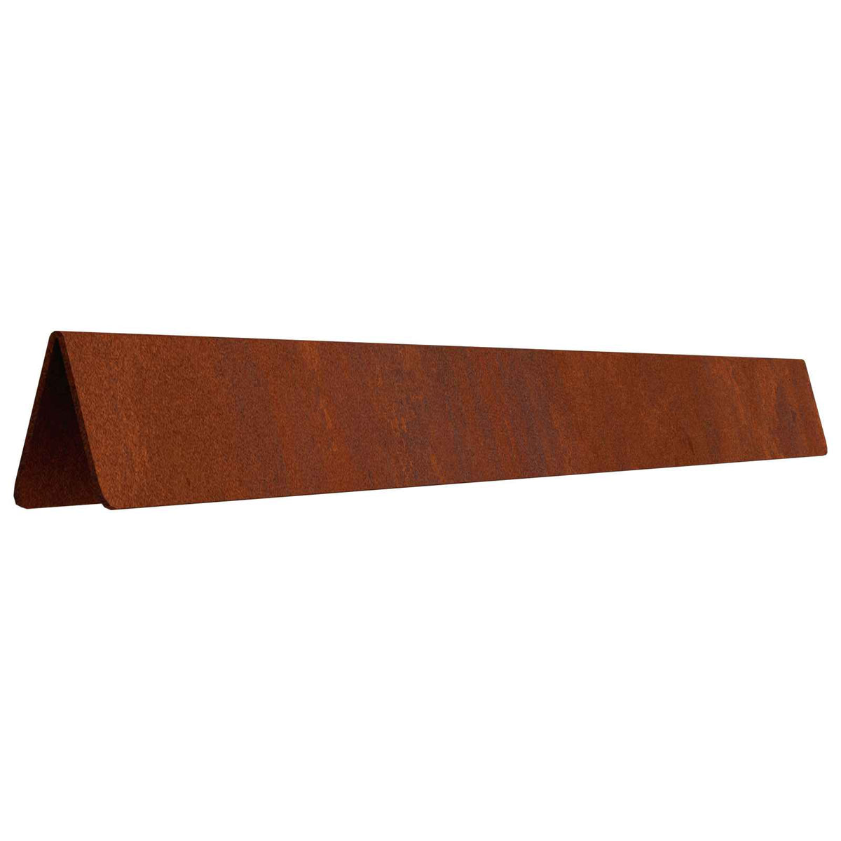 Bordure De Pelouse Acier Patiné Rouillé