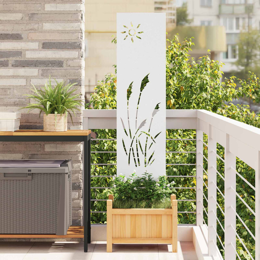 Écran De Confidentialité De Jardin Fretwork Rouillé