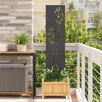 Écran De Confidentialité De Jardin Fretwork Rouillé