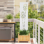 Écran De Confidentialité De Jardin Fretwork Rouillé