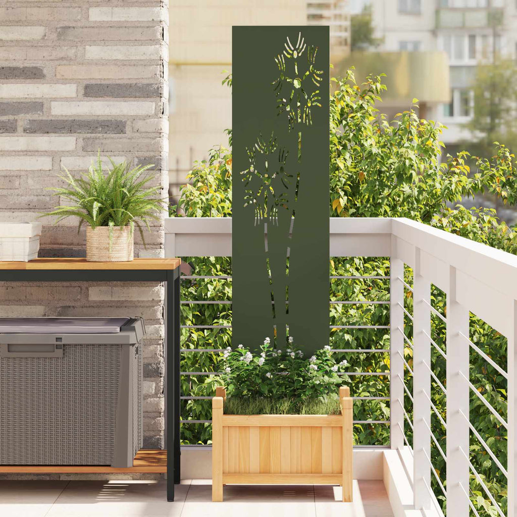 Écran De Confidentialité De Jardin Fretwork Rouillé