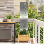Écran De Confidentialité De Jardin Fretwork Rouillé
