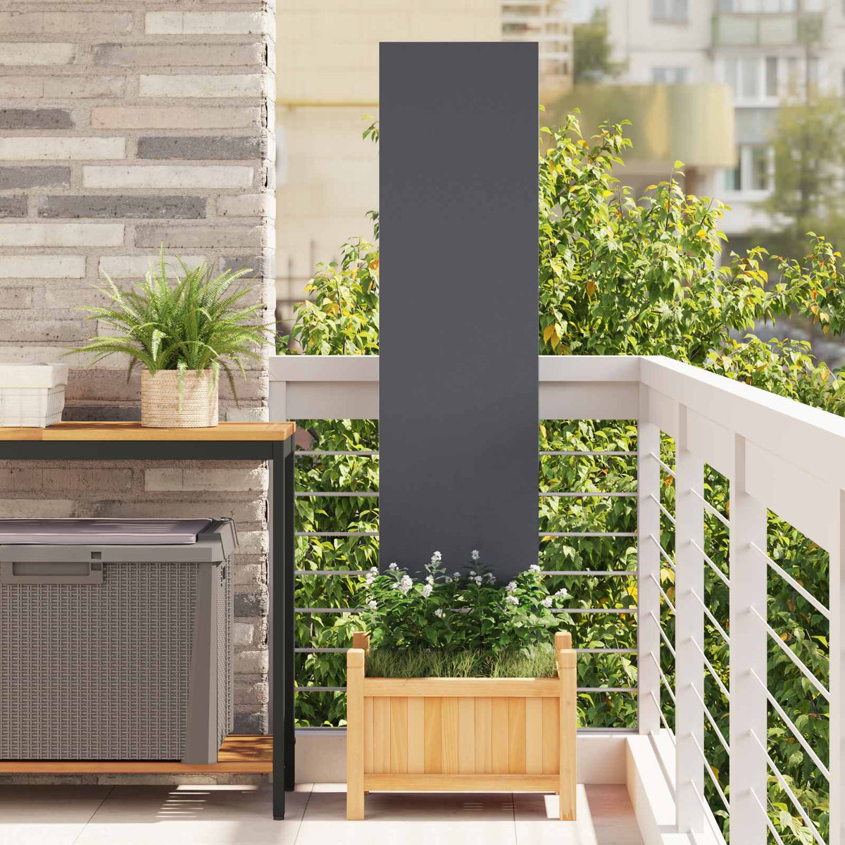 Écran De Confidentialité De Jardin Fretwork Rouillé