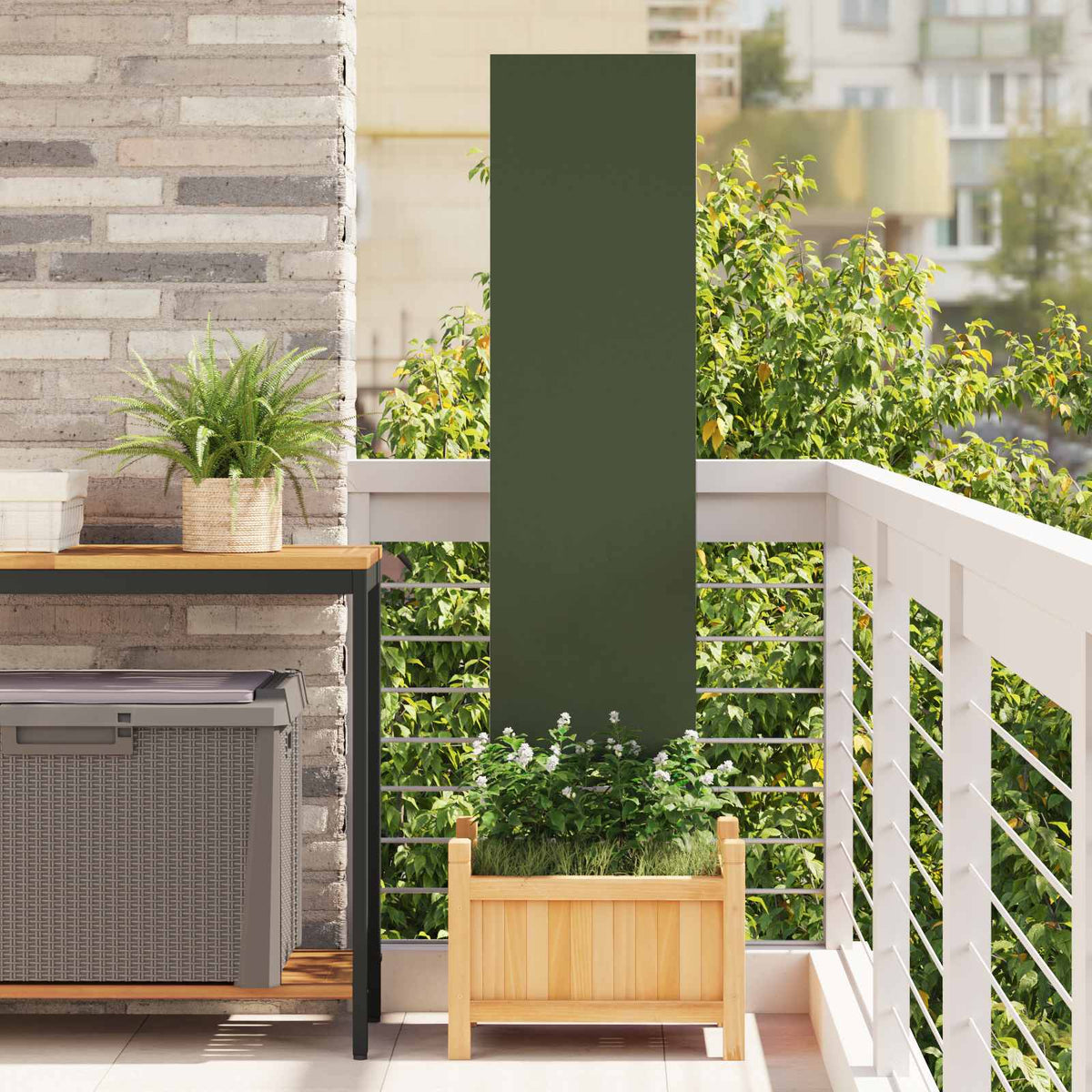 Écran De Confidentialité De Jardin Fretwork Rouillé