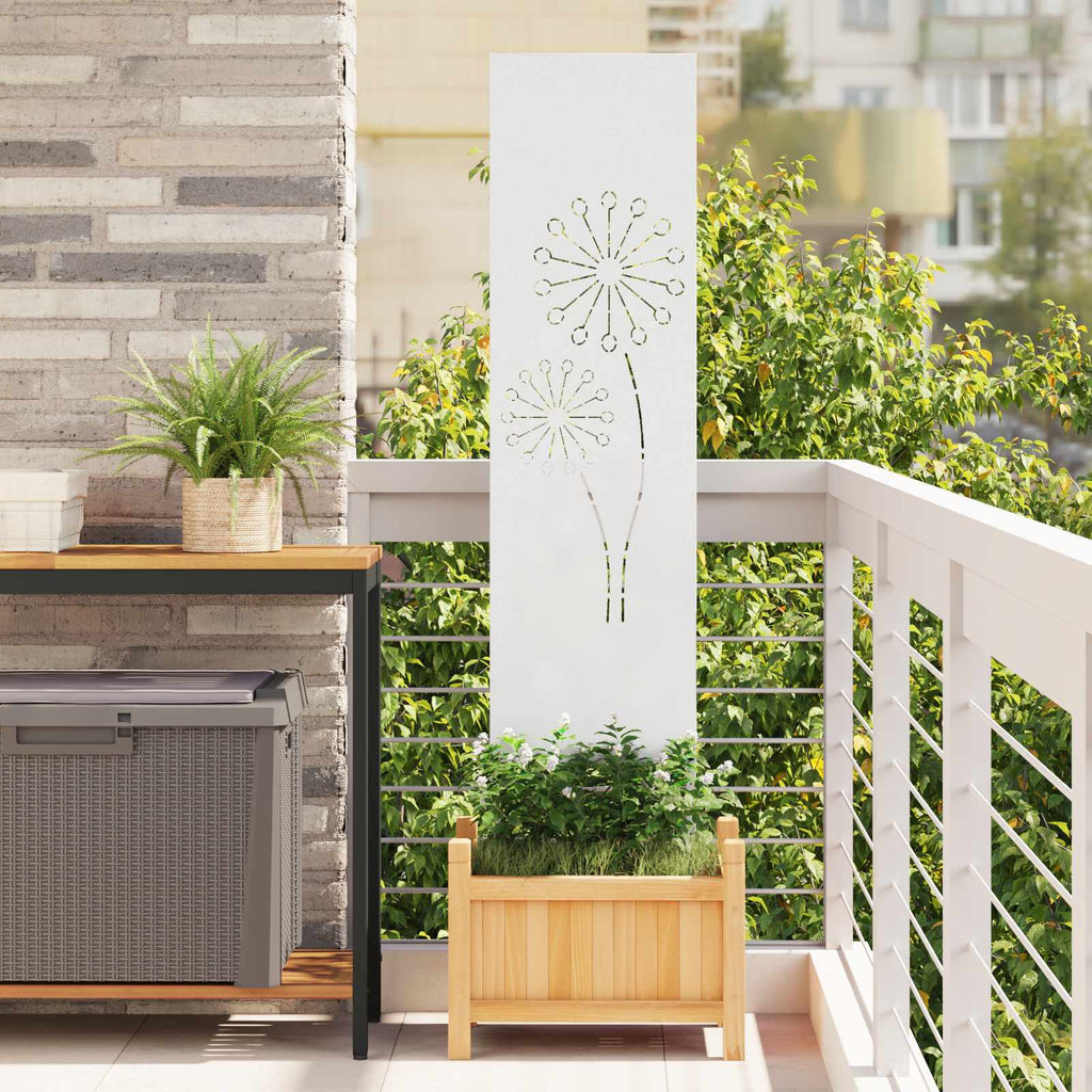Écran De Confidentialité De Jardin Fretwork Rouillé