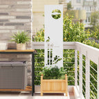 Écran De Confidentialité De Jardin Fretwork Rouillé