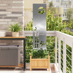 Écran De Confidentialité De Jardin Fretwork Rouillé
