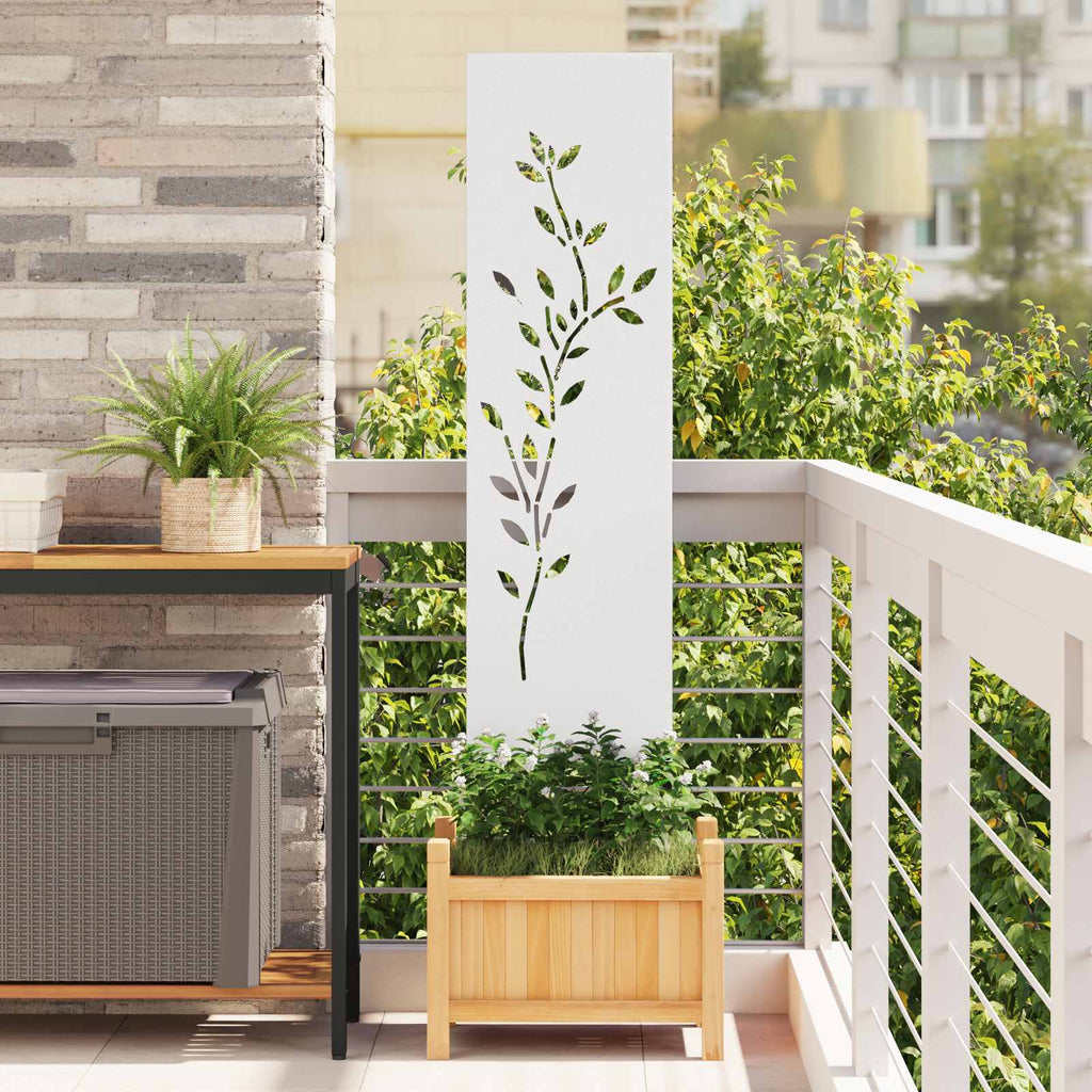 Écran De Confidentialité De Jardin Fretwork Rouillé