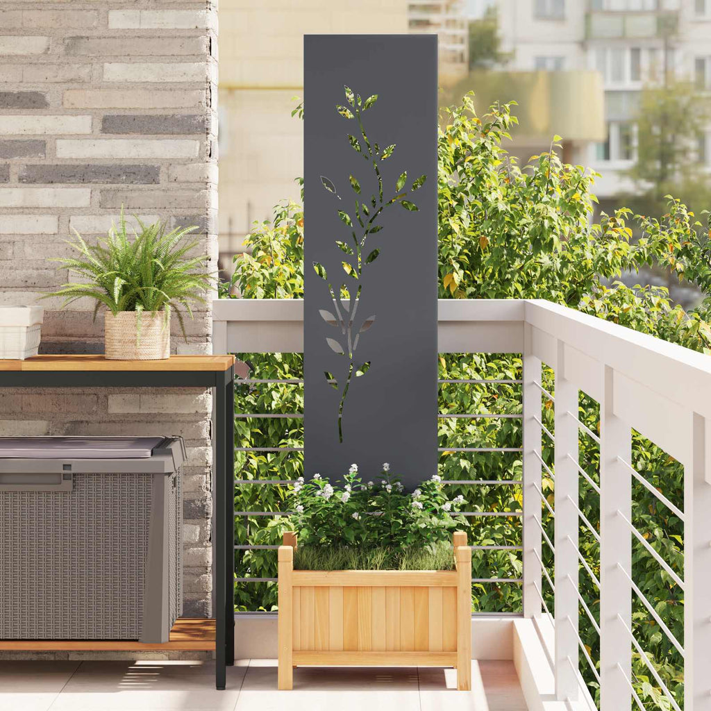 Écran De Confidentialité De Jardin Fretwork Rouillé