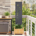 Écran De Confidentialité De Jardin Fretwork Rouillé
